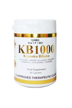 KB1000 Glutathione + Hyaluronic + Ceramide + Probiotics + Berries + Collagen + Rosehips + NAC