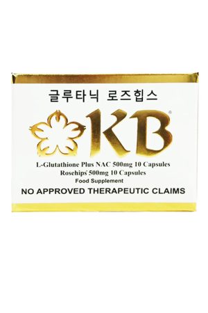 KB L Glutathione plus NAC + KB Rosehips 10's
